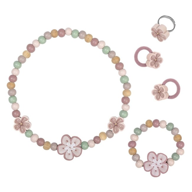 Little Dutch - Wooden Jewellery Flowers (126220)