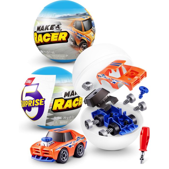 5 Surprise Make-A-Racer