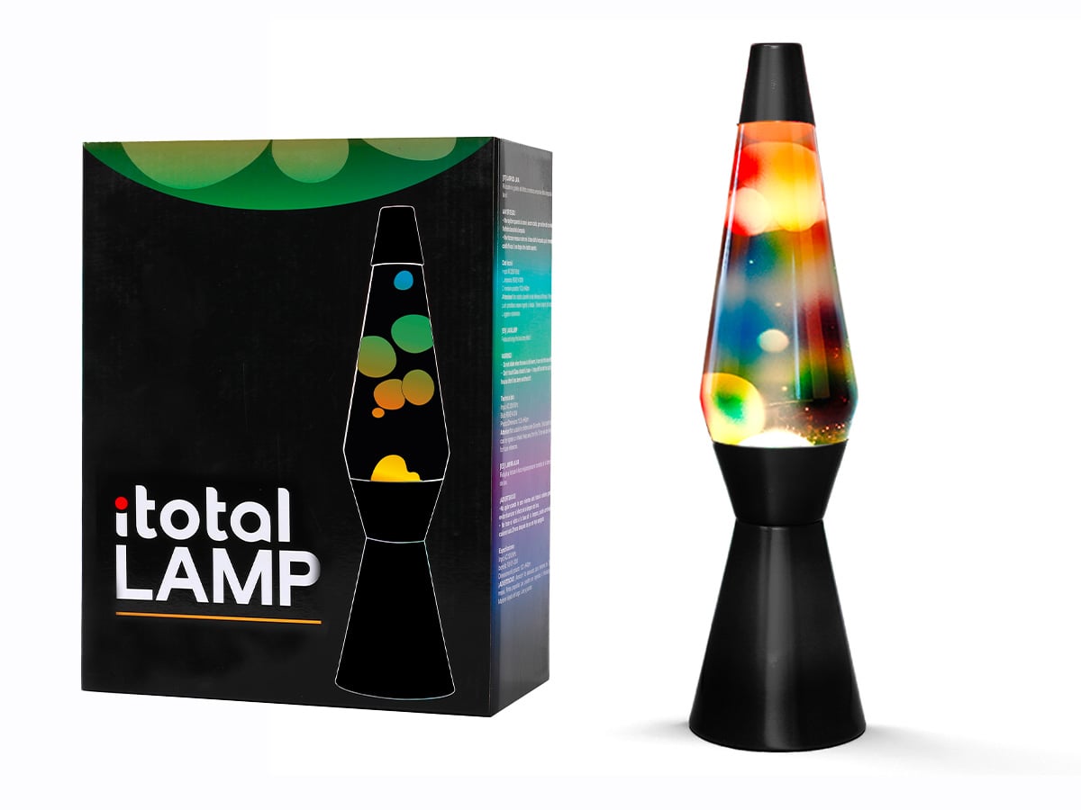 iTotal - Lava Lamp - Black - 36 cm (XL2340)