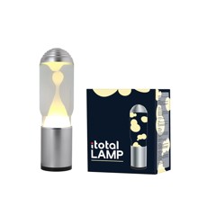 iTotal - Lamp ADA with Silver Base, See-through Liquid and White Wax - Silver (1270415)