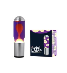 iTotal - Lamp ADA - Silver Base, Purple Liquid and Yellow Wax (1270416)