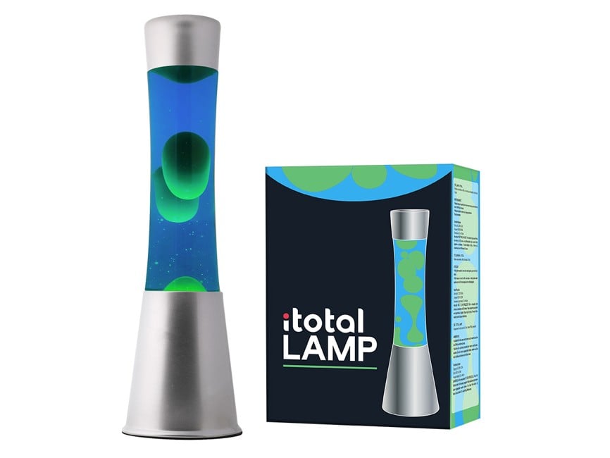 iTotal - Lava Lamp - Blue and Green - 40 cm (1270423)