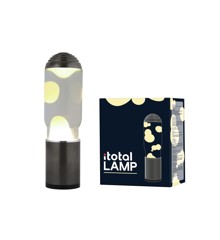 iTotal - Lamp ADA with Dark Grey Base, See-through Liquid and White Wax - Dark Grey, White (1270424)