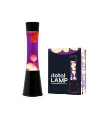 iTotal - Lava Lamp - Black/Purple/Yellow - 40 cm (1270426)