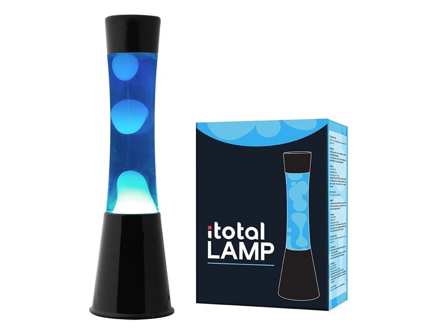 iTotal - Lava Lamp - Blue - 40 cm (1270427)