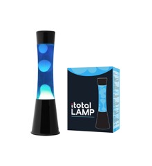 iTotal - Lava Lampe - Blau - 40 cm