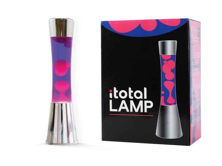 iTotal - Lava Lamp - Purple and Pink - 40 cm