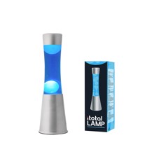 iTotal - Lava Lamp - Blue Liquid and Green Wax - 30 cm