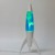 iTotal - Rocket Lava Lamp - White Base, Blue Liquid and White Wax - Blue thumbnail-1