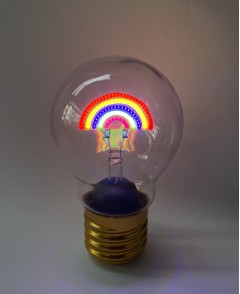 iTotal - Bulb-shaped light - Rainbow