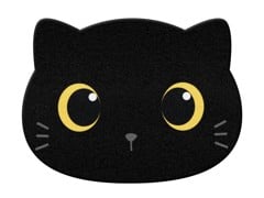 iTotal - Doormat BLACK CAT - Black