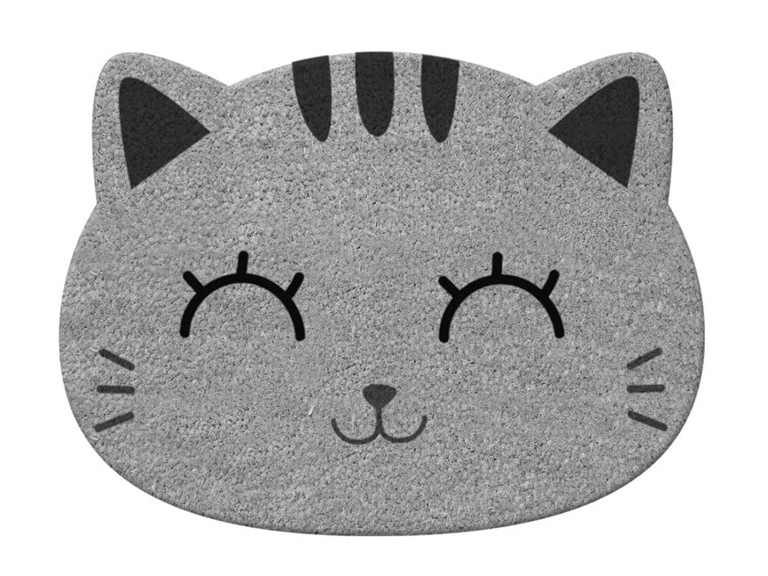 iTotal - GREY Katze Fußmatte - Grey