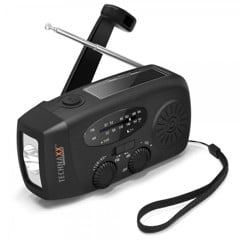 Technaxx - Hand Crank & Solar Radio - TX-238