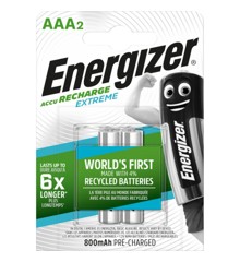 Energizer - Recharge Extreme Eco AAA 800mAh 2 pack