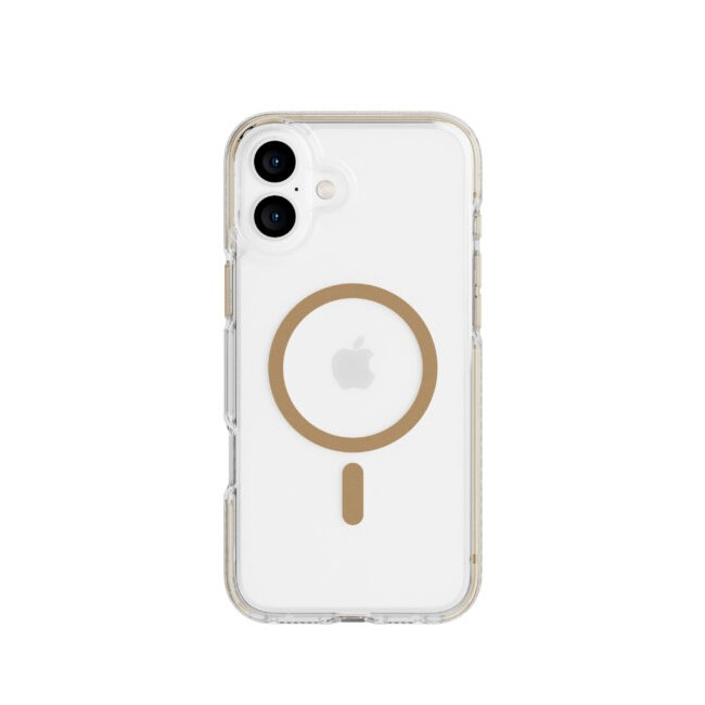 Tech21 - Evo Crystal - Cover - iPhone 16 Plus - MagSafe - Gold