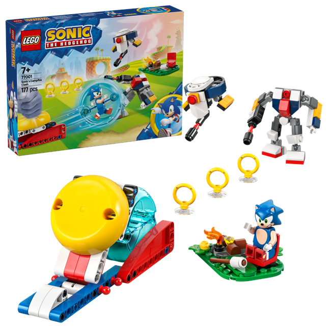 LEGO - Sonic - Sonics lägereldsstrid (77001)