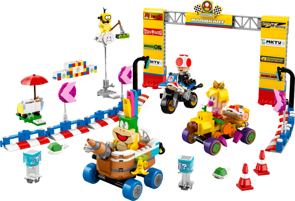 LEGO - Super Mario - Mario Kart™ – Baby Peach & Grand Prix (72036)