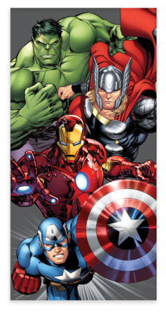 Håndklæde - 60 x 120 cm - Avengers