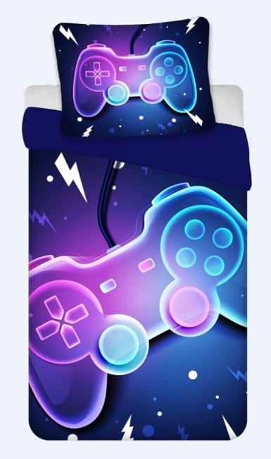 Bed Linen - Adult Size 140 x 200 cm - Gamer (1000737)