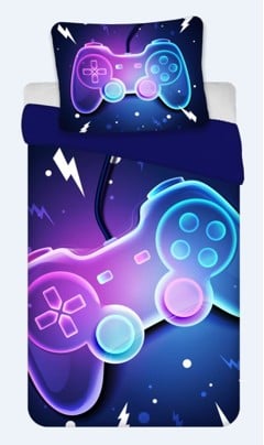 Bed Linen - Adult Size 140 x 200 cm - Gamer (1000737)