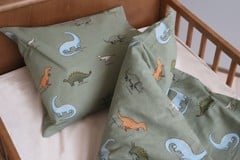 By Mats - Bed Linen Baby Size 70 x 100 cm -  Dino (MAT108)