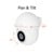 Hombli - Smart Pan & Tilt Cam 4K, White thumbnail-2