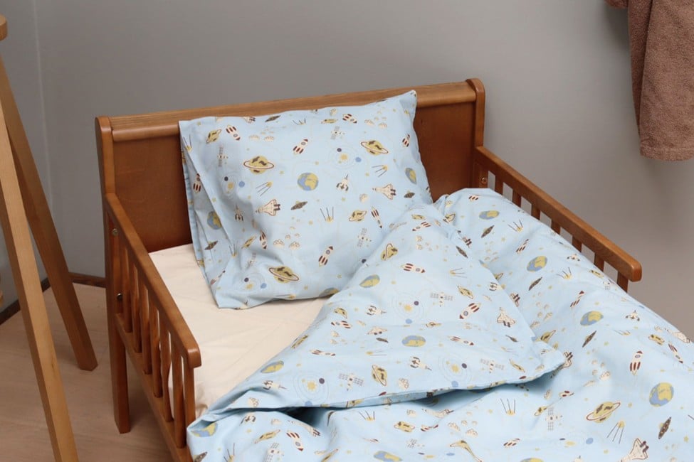 By Mats - Bed Linen Baby Size 70 x 100 cm - Space Universe (MAT120)