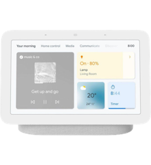 Google - Nest Hub 2nd Generation Chalk