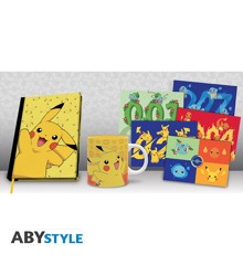 POKEMON - Pck A5 Notebook + Mug320ml + Postcards "Pikachu"