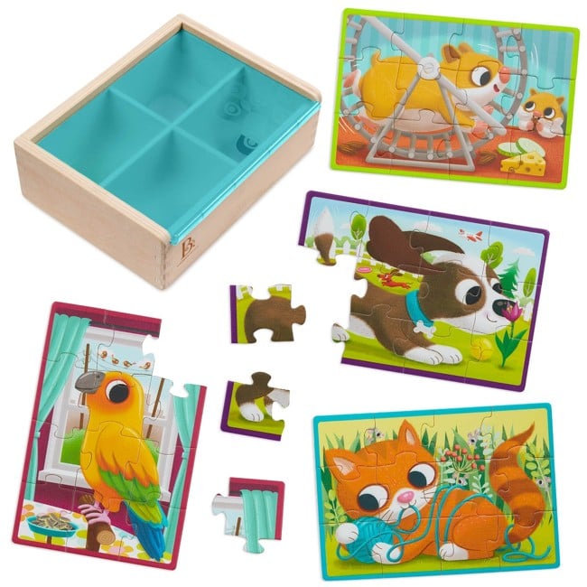 B Toys - B Puzzle - Pets (702206)