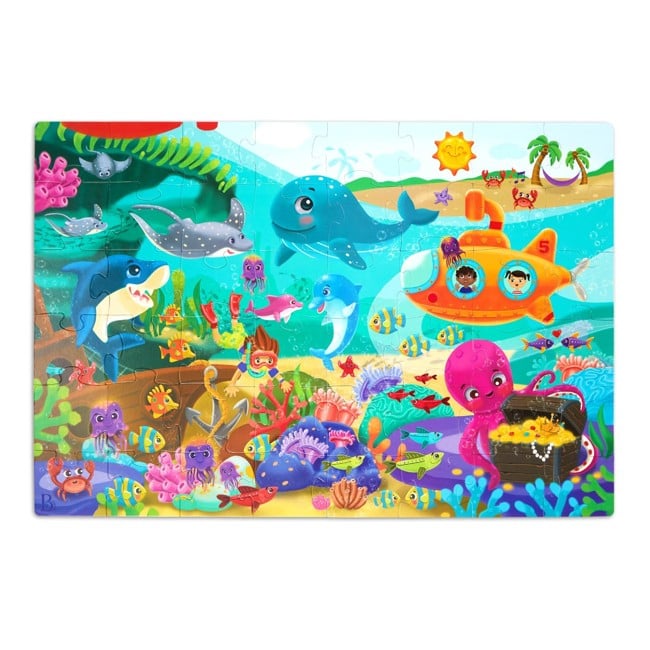 B Toys - B Floor Puzzle - Under the Sea (702218)