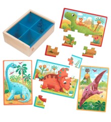 B Toys - B Puzzle Dino 4 in 1 (702255)