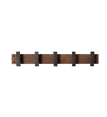 Muubs - Harlem Coat rack Dark oak - 60x6,5x10 cm