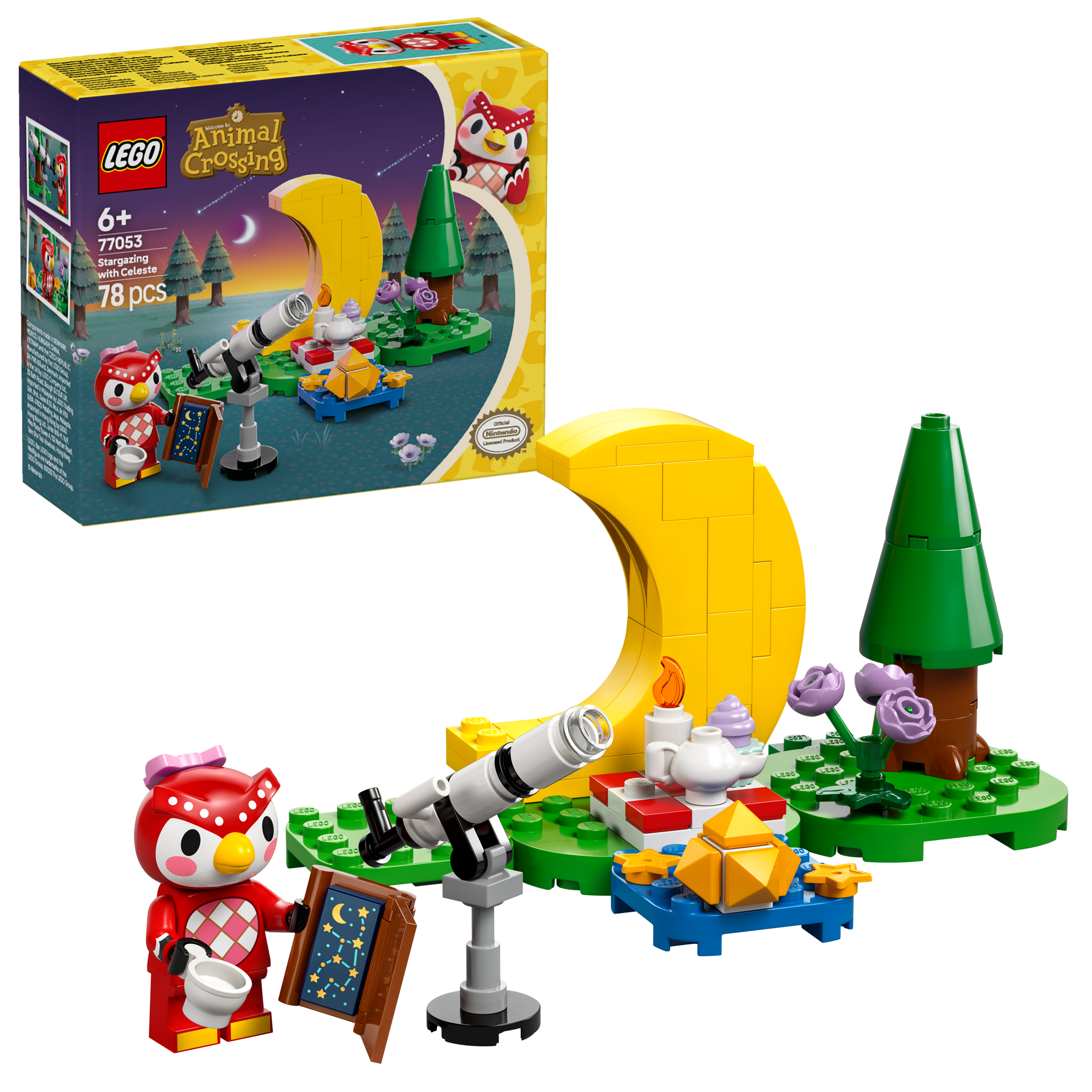LEGO - Animal Crossing - Stjernetitting med Celeste (77053)