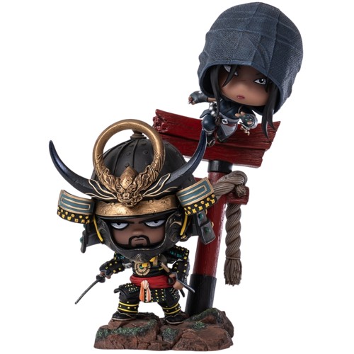 PureArts Assassin's Creed - Qlectors Naoe & Yasuke Figure