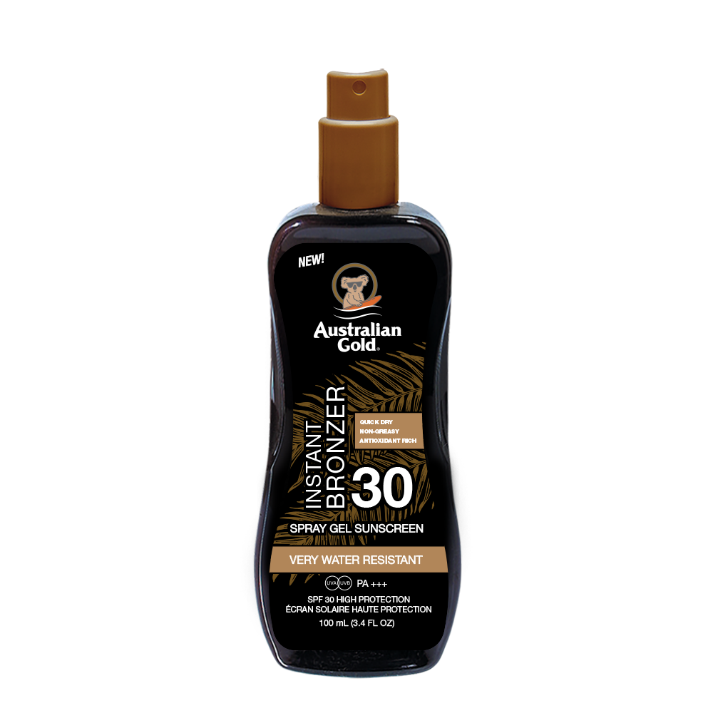 Australian Gold - Instant Bronzer Spray Gel 100 ml - Solcreme