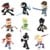 Ninja Kidz - 2  x Ninja Action Mystery Figures S1 Ass Cdu (4501) (2 pcs) thumbnail-2