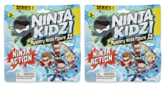 Ninja Kidz - 2  x Ninja Action Mystery Figures S1 Ass Cdu (4501) (2 pcs)