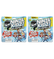 Ninja Kidz - 2  x Ninja Action Mystery Figures S1 Ass Cdu (4501)