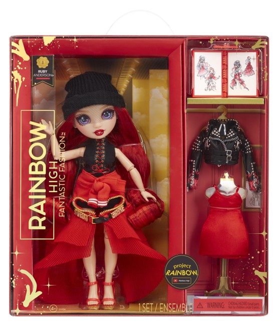 Rainbow High - Fantastic Fashion Dolls - Ruby Anderson