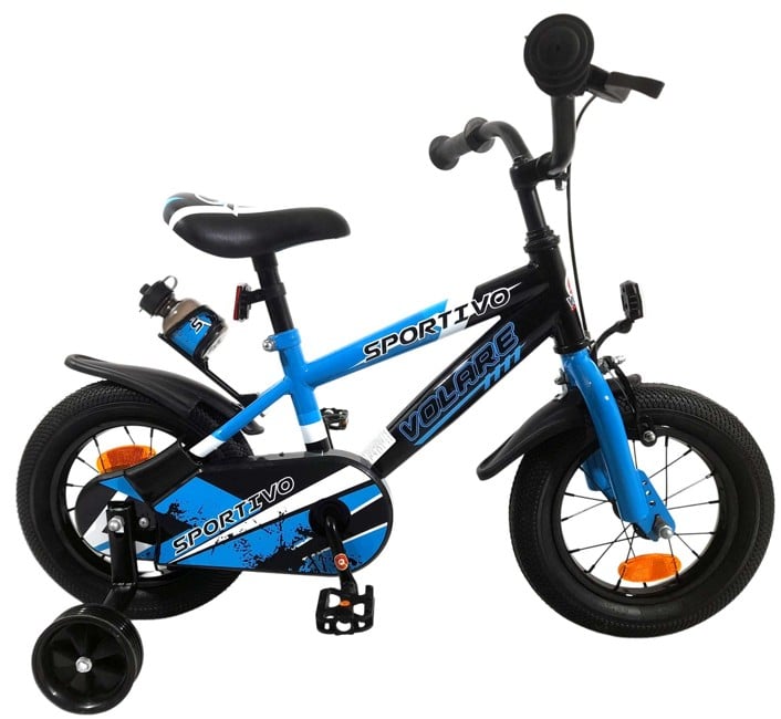 Volare - Children's Bicycle 12 - Blue/Black (31276)