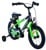 Volare - Children's Bicycle 14 - Green/Black (31478) thumbnail-2