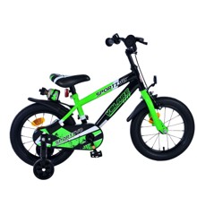 Volare - Children's Bicycle 14 - Green/Black (31478)