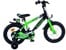 Volare - Children's Bicycle 14 - Green/Black (31478) thumbnail-1