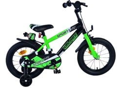 Volare - Children's Bicycle 14 - Green/Black (31478)