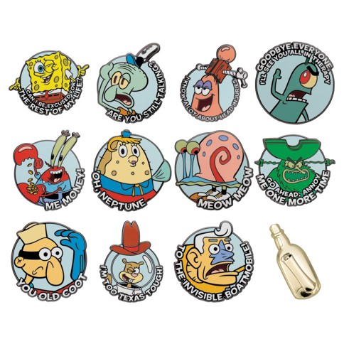 SpongeBob SquarePants - Mystery Pins (Assorted) (12 Different)