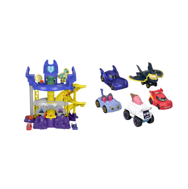 Fisher-Price - Batwheels Racing Fun Batcave (bundle)