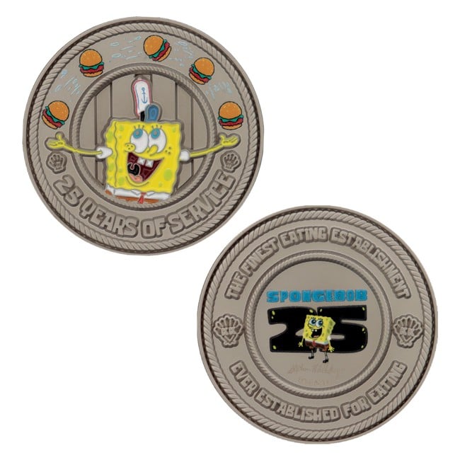 SpongeBob SquarePants 25th Anniversary Coin