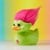 Numskull - Trolls Tubbz 1st ED Green (Pink Hair) thumbnail-1