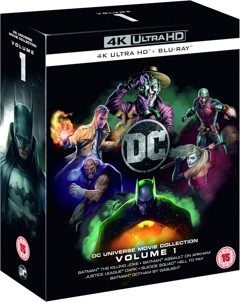 DC Universe Movie Collection - Volume 1 (5 Films) 4K Ultra HD + Blu-Ray - 10 disc Collection